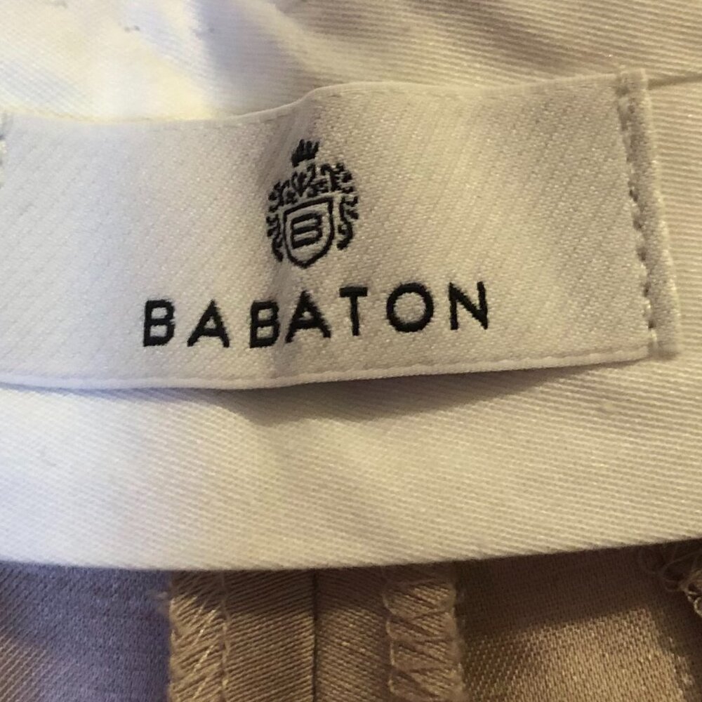 Aritzia Babaton Agency Linen Pant in Kasha Taupe Size 10 EUC - Picture 9 of 15